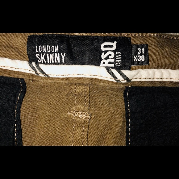 Men’s RSQ London Skinny Chinos - Picture 6 of 7